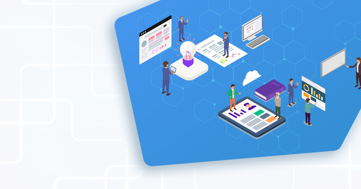 複数の人が協力してプロジェクトを進める風景
